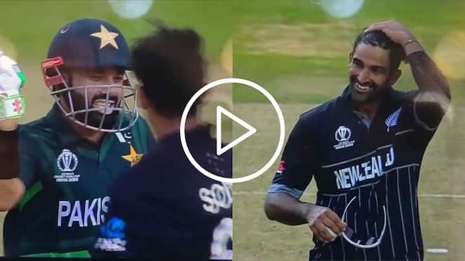 [Watch] Mohammad Rizwan Celebrates Hilariously With Ish Sodhi After Babar Azam Wicket